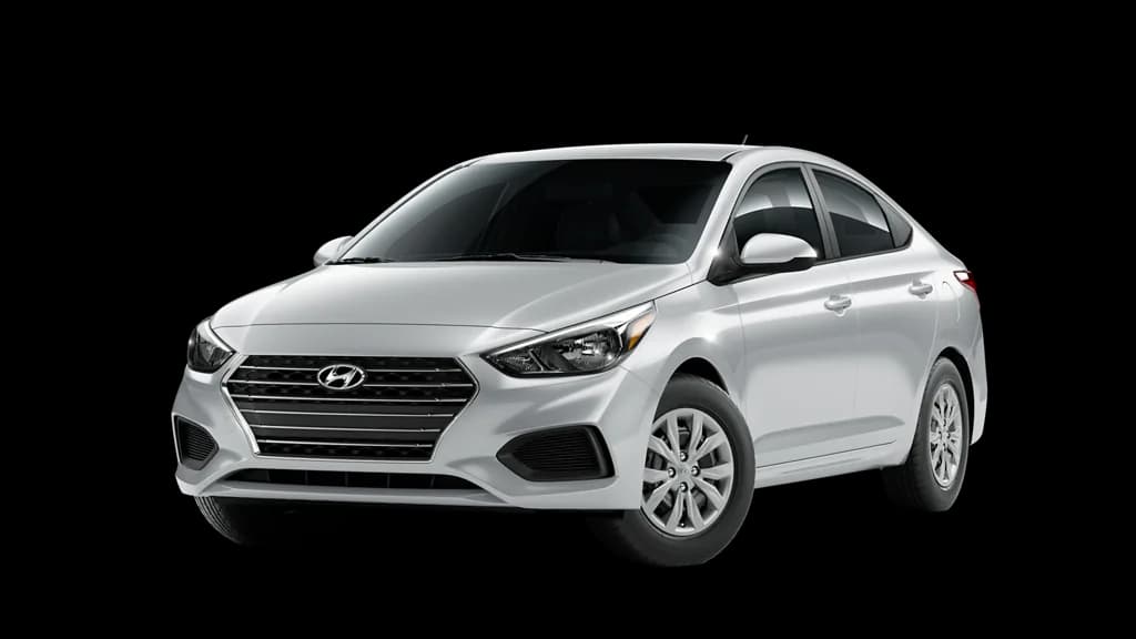 Hyundai Accent, White