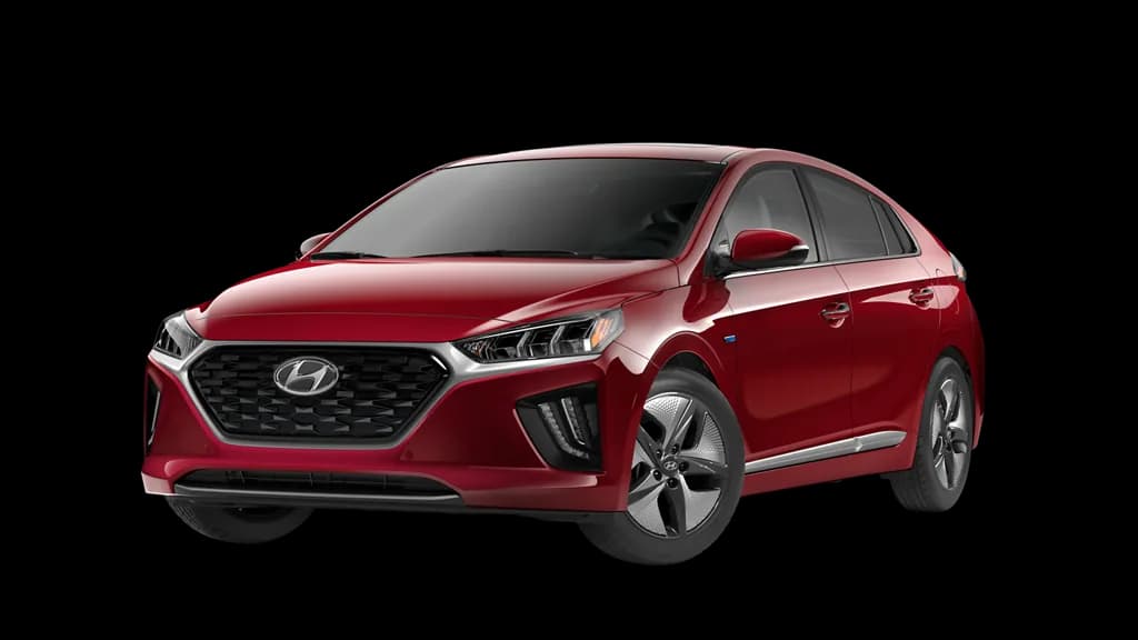 Hyundai Ioniq Hybrid, Red